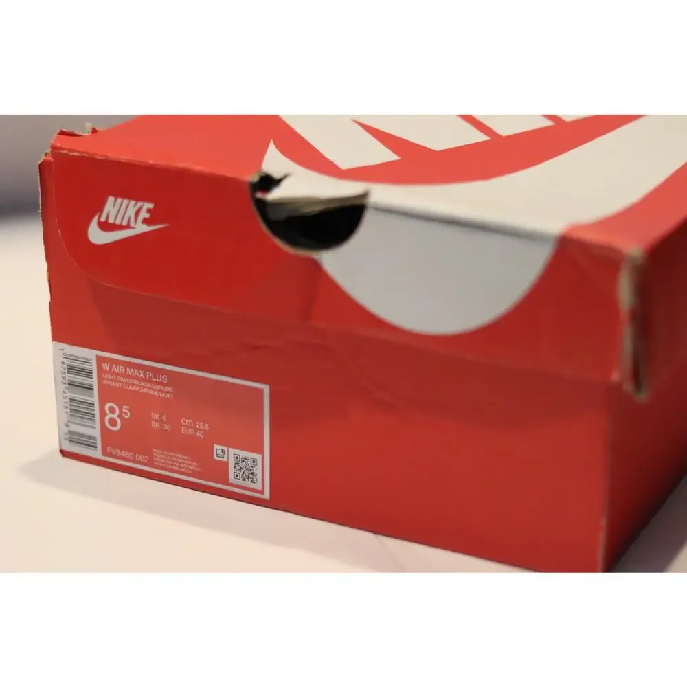 Nike Air Max Plus Light Silver Sz 8.5